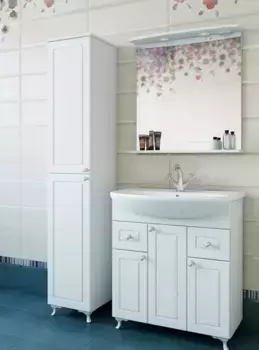 Мебель для ванной «Sanflor» Софи 65 New белая