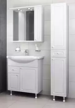 Мебель для ванной «Damixa» Palace One 75 белая