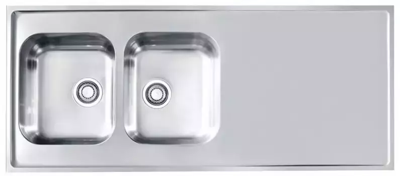 Мойка для кухни «Alveus» Classic Pro 110 140/60 нержавеющая сталь