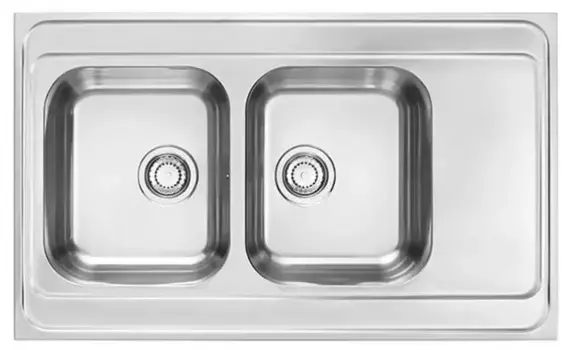 Мойка для кухни «Alveus» Classic Pro 80 100/60 нержавеющая сталь