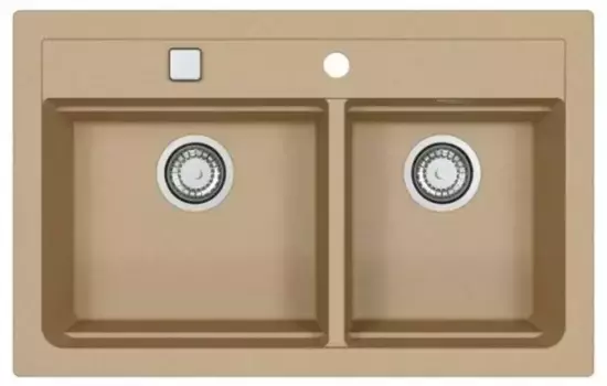 Мойка для кухни «Alveus» Granital Atrox 50 79/50 искусственный камень beige