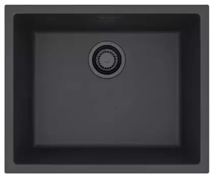 Мойка для кухни «Alveus» Omni 30 55/45 искусственный камень Deep Black G90 BE