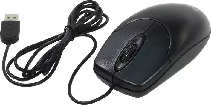 Мышь проводная Genius NetScroll 120 V2, 800dpi, оптическая светодиодная, USB, черный (31010235100/31010018400)