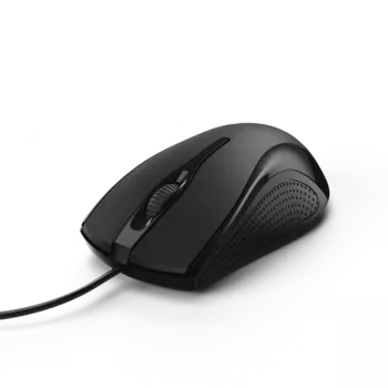 Мышь проводная Hama MC-200, 1200dpi, оптическая светодиодная, USB, черный