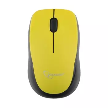 Мышь беспроводная Gembird MUSW-360-LM, 1000dpi, оптическая светодиодная, USB, лайм