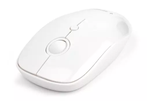 Мышь беспроводная Gembird MUSW-385, 1600dpi, оптическая светодиодная, USB, белый (MUSW-385)
