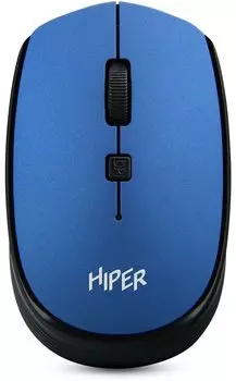 Мышь беспроводная Hiper HOMW-083, 1600dpi, оптическая светодиодная, USB, синий (HOMW-083)
