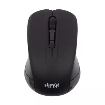 Мышь беспроводная Hiper HOMW-101-BT, 1600dpi, оптическая светодиодная, Bluetooth, черный (HOMW-101-BT)