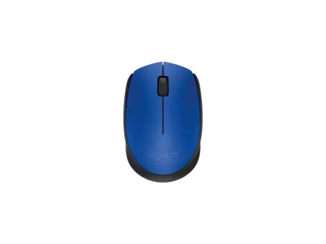 Мышь беспроводная Logitech M170, 1000dpi, оптическая светодиодная, USB, синий (910-004647)