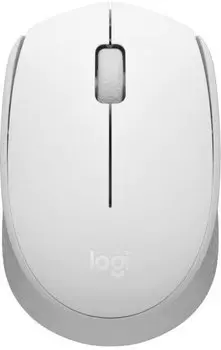 Мышь беспроводная Logitech M171, оптическая светодиодная, USB, белый (910-006867)