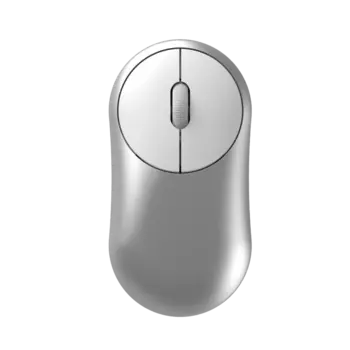 Мышь беспроводная Dareu LM166D, 1200dpi, оптическая светодиодная, Bluetooth/Радиоканал, серебристый (LM166D Silver)
