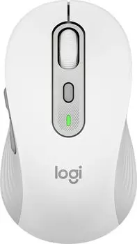 Мышь беспроводная Logitech M750 , 4000dpi, оптическая светодиодная, USB/Радиоканал, белый (910-006271)