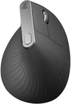 Мышь беспроводная Logitech MX Vertical , 4000dpi, оптическая светодиодная, Bluetooth/USB, черный (910-005451)