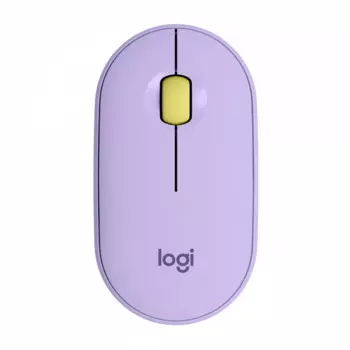 Мышь беспроводная Logitech Pebble M350, 1000dpi, оптическая светодиодная, Bluetooth/USB, фиолетовый (910-006752)