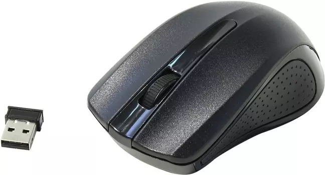 Мышь беспроводная Oklick 485MW Black USB, 1200dpi, оптическая светодиодная, USB, черный