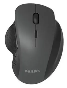 Мышь беспроводная PHILIPS M624, 1600dpi, оптическая светодиодная, Bluetooth/Радиоканал, черный (SPK7624)