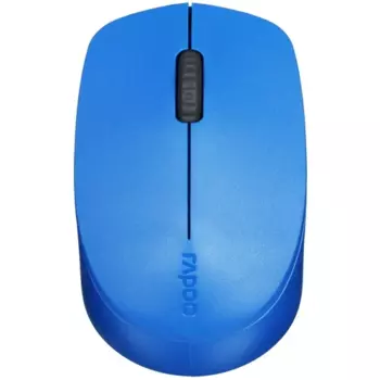 Мышь беспроводная Rapoo M100, 1300dpi, оптическая светодиодная, Bluetooth/Радиоканал, синий (M100-BLU)