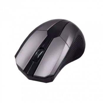Мышь беспроводная Ritmix RMW-560, 1000dpi, оптическая светодиодная, USB, черный/серый
