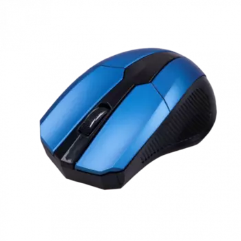 Мышь беспроводная Ritmix RMW-560, 1000dpi, оптическая светодиодная, USB, черный/синий