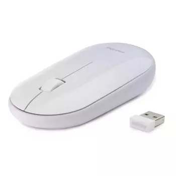 Мышь беспроводная SmartBuy 266AG, 1200dpi, оптическая светодиодная, USB, белый (SBM-266AG-W)