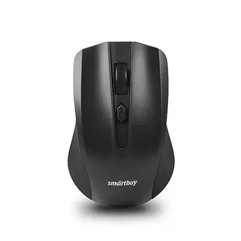 Мышь беспроводная SmartBuy ONE, 1600dpi, оптическая светодиодная, USB, черный (SBM-352AG-K)