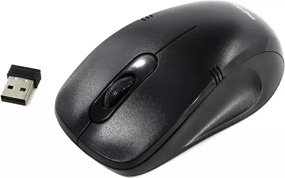 Мышь беспроводная SmartBuy ONE 358AG-K, 1200dpi, оптическая светодиодная, USB, черный (SBM-358AG-K)