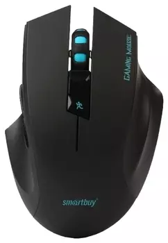 Мышь беспроводная SmartBuy 706AGG Black USB, 2400dpi, оптическая светодиодная, USB, черный