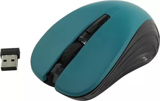 Мышь беспроводная SmartBuy SBM-340AG-CN, 1000dpi, зеленый