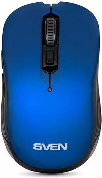 Мышь беспроводная Sven RX-560SW, 1600dpi, оптическая светодиодная, USB, синий (SV-017101)