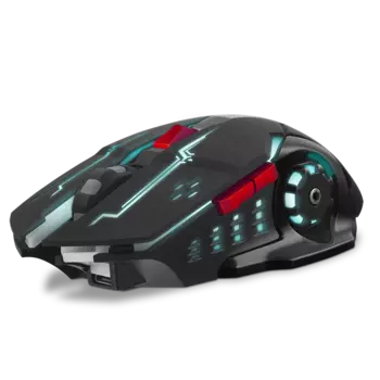Мышь беспроводная Sven RX-G930W, 2400dpi, оптическая светодиодная, USB, черный (SV-018412)
