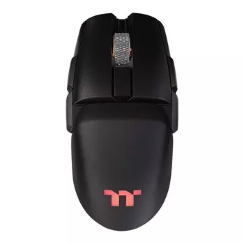 Мышь беспроводная Thermaltake Argent M5 Wireless, 16000dpi, оптическая светодиодная, Bluetooth/Радиоканал/USB, черный (GMO-TMF-HYOOBK-01)