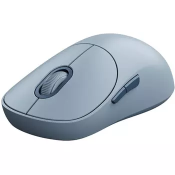Мышь беспроводная Xiaomi 3 GL, 1200dpi, оптическая светодиодная, Bluetooth/USB, синий (BHR8914GL)