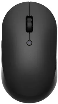 Мышь беспроводная Xiaomi Dual Mode Silent Edition, 1300dpi, оптическая светодиодная, Bluetooth, черный (HLK4041GL)