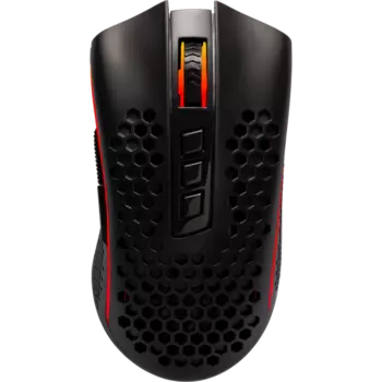 Мышь беспроводная/проводная Redragon Storm Pro RGB, 16000dpi, оптическая светодиодная, USB/Радиоканал, черный (78127)