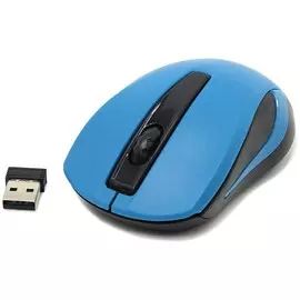 Мышь беспроводная Defender MM-605, 1200dpi, оптическая светодиодная, USB, зеленый (52607)