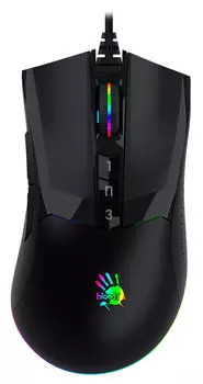Мышь проводная A4Tech Bloody W90 Pro, 16000dpi, оптическая светодиодная, USB, черный (W90 PRO)