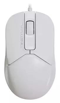 Мышь проводная A4Tech Fstyler FM12 S, 1200dpi, оптическая светодиодная, USB, белый (FM12 S WHITE)