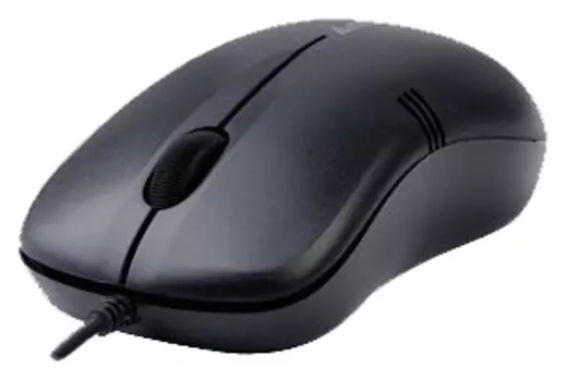 Мышь проводная A4Tech OP-560NU, 1000dpi, оптическая светодиодная, USB, черный