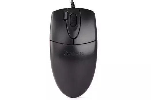 Мышь проводная A4Tech OP-620D, 1000dpi, оптическая светодиодная, USB, черный (OP-620D BLACK USB)