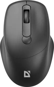 Мышь беспроводная Defender OPTICAL FEAM MM-296, 1600dpi, оптическая светодиодная, USB/Радиоканал, черный (52296)