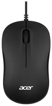 Мышь проводная ACER OMW140, 1200dpi, оптическая светодиодная, USB, черный (ZL.MCEEE.00L)