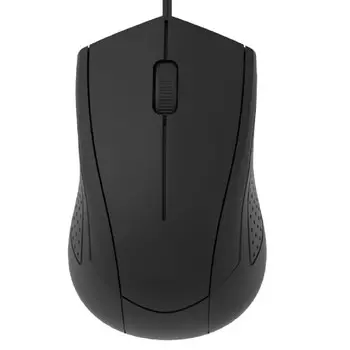 Мышь проводная CBR CM 109, 1000dpi, оптическая светодиодная, USB, черный (CM 109 Black)