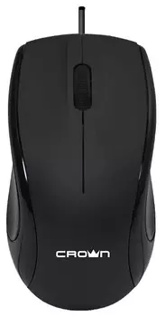 Мышь проводная Crown CMM - 31 Black USB, 1200dpi, оптическая светодиодная, USB, черный