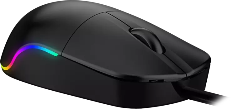 Мышь проводная Defender Azora MB-241, 1200dpi, оптическая светодиодная, USB, черный (52241)