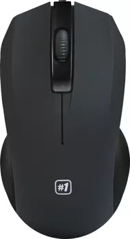 Мышь проводная Defender MM-310, 1000dpi, оптическая светодиодная, USB, черный (52310)