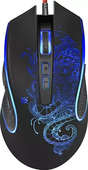 Мышь проводная Defender Venom GM-640L, 3200dpi, оптическая светодиодная, USB, черный (52640)