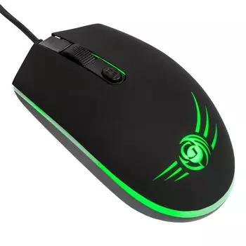 Мышь проводная Dialog Gan-Kata MGK-07U, 1600dpi, оптическая светодиодная, USB, черный (MGK-07U Black)