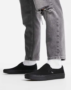 Черные слипоны Vans Classic