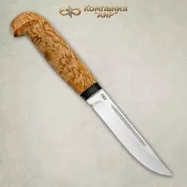 Нож АиР Финка Лаппи, сталь К-340, рукоять карельская береза