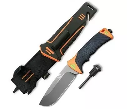 Нож для выживания WithArmour Nightingale Orange, сталь 440C, рукоять пластик